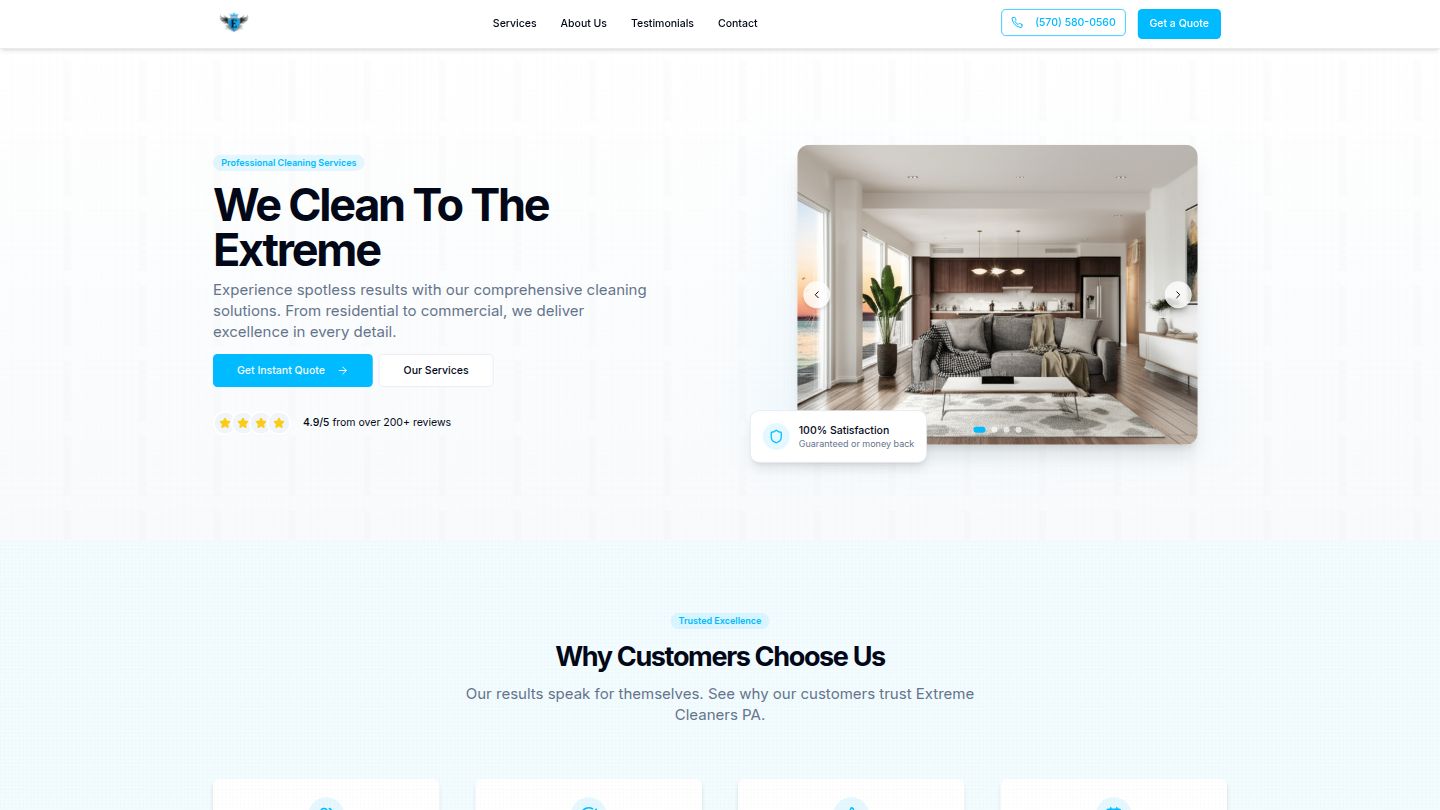 Extreme Cleaners PA - Professional cleaning service