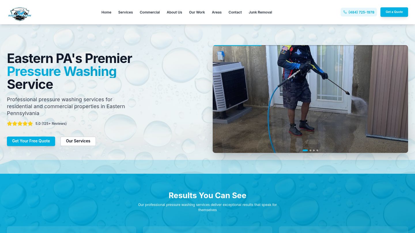 Keep It Clean Services - Pressure washing specialists